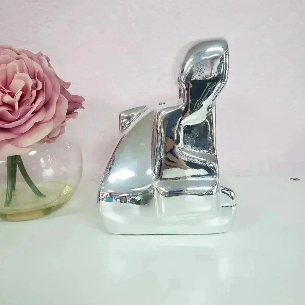 Silver Chrome Ceramic Camera Bank - Picture 2 of 8